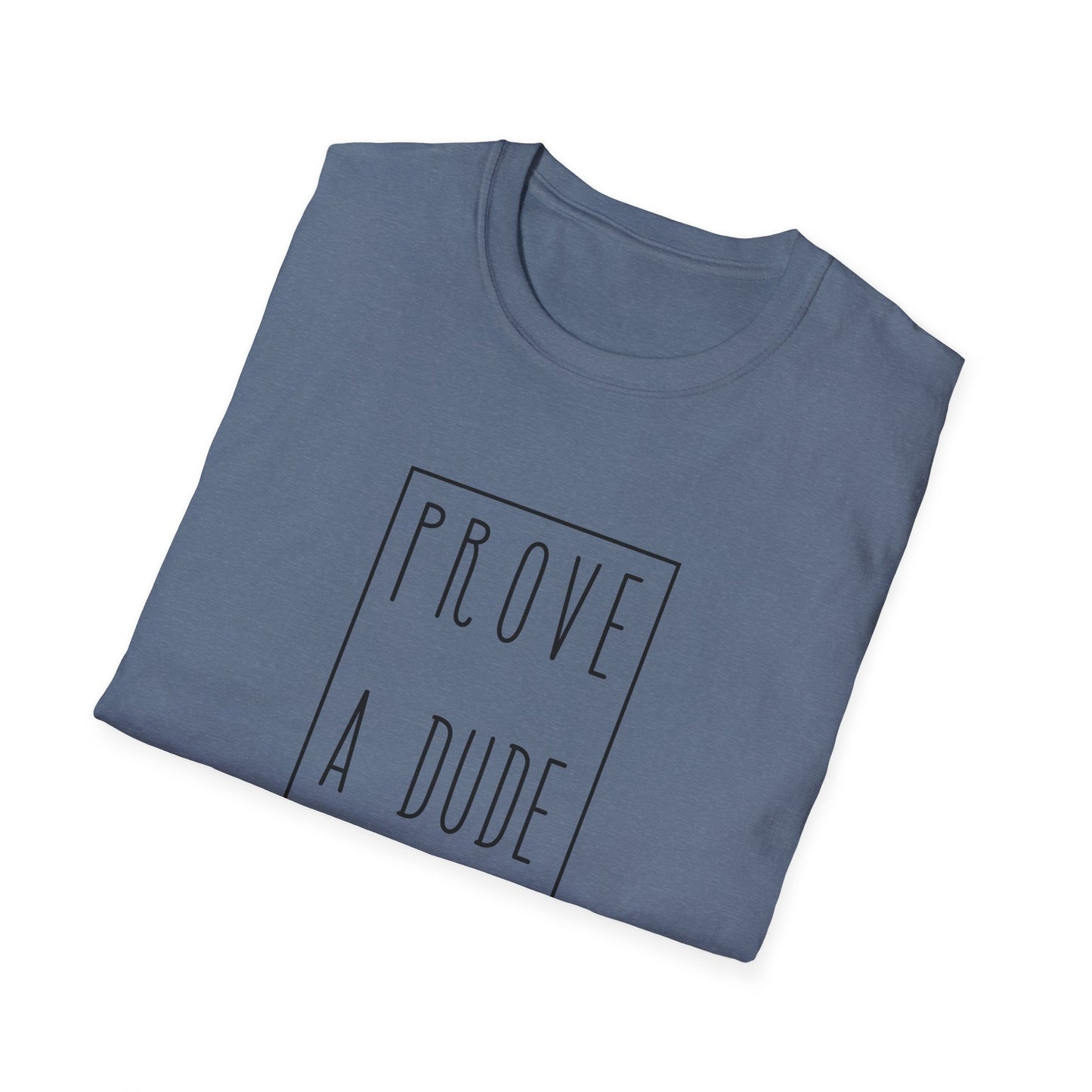 Prove a Dude Wrong Unisex Softstyle T-Shirt